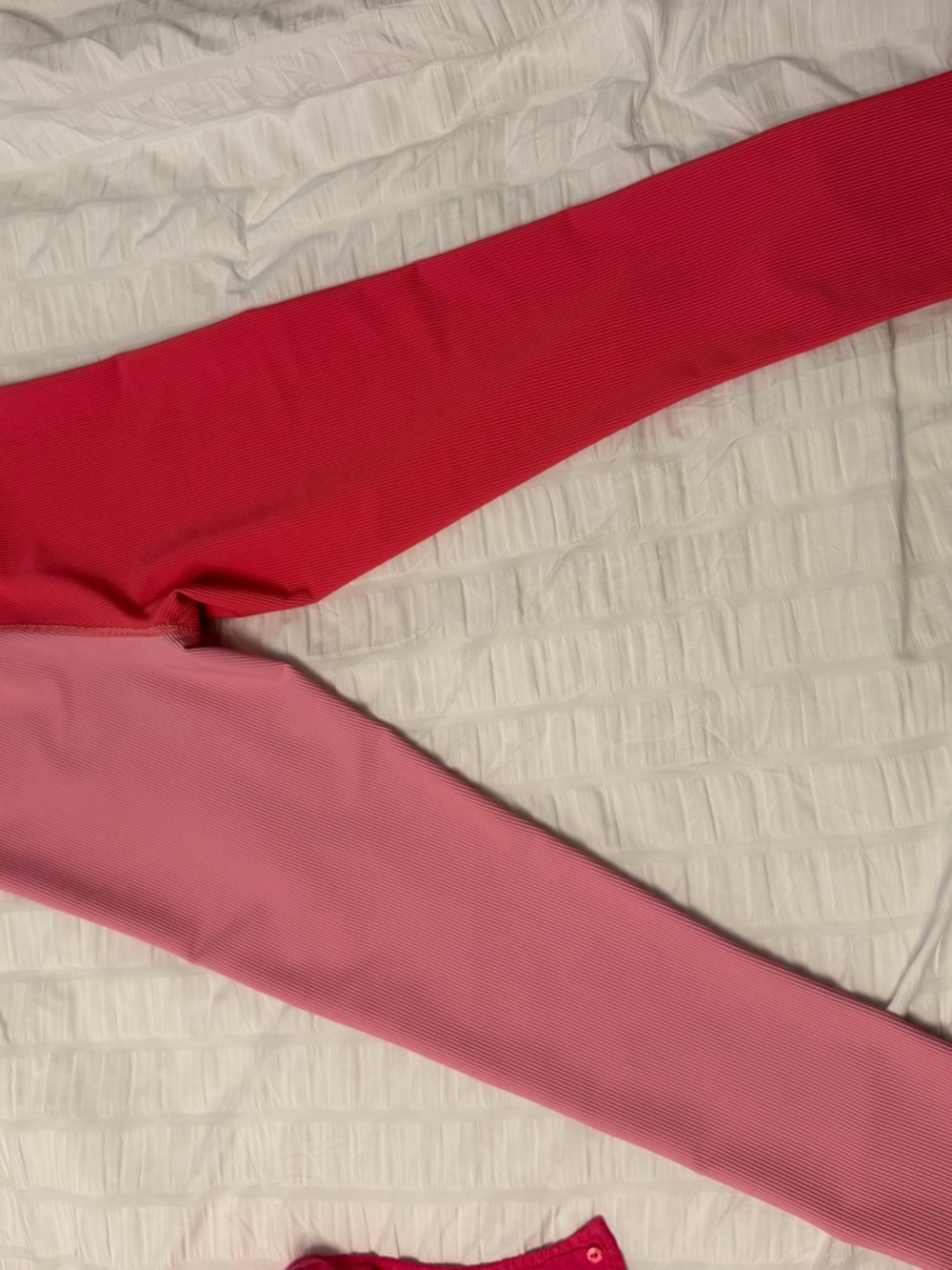 LoveShackFancy Pink Ribbed Tank - Picture 4 of 4